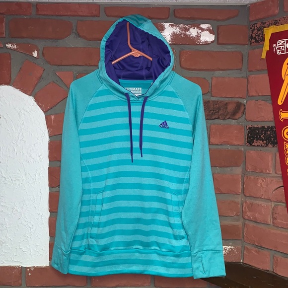aqua adidas hoodie